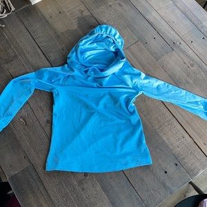 Kids outdoor shirt with hood
